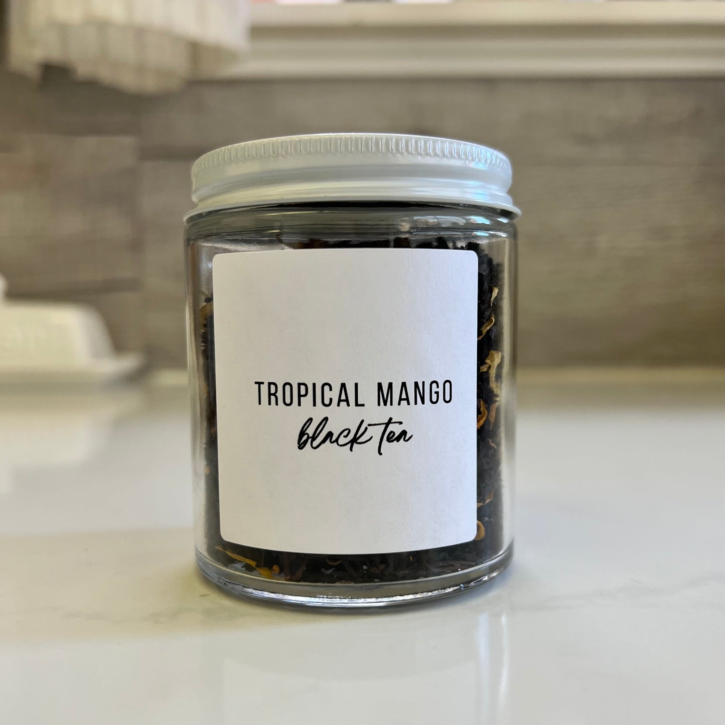 tropical mango black tea